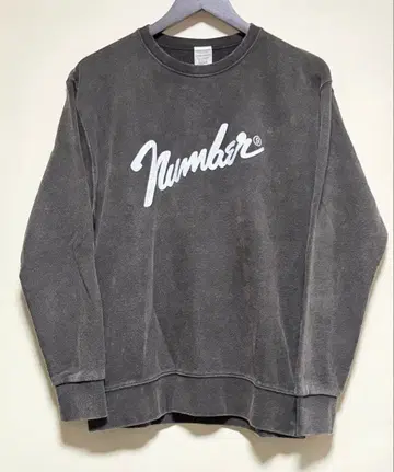 넘버나인 펜더 로고 맨투맨 사이즈 2