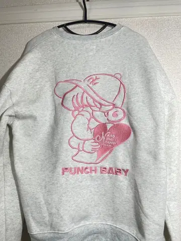 PUNCH BABY M 사이즈 트레이닝복
