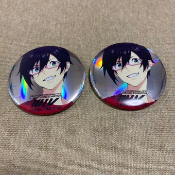 이세야 시키 캔뱃지 FiFS 표정 2개