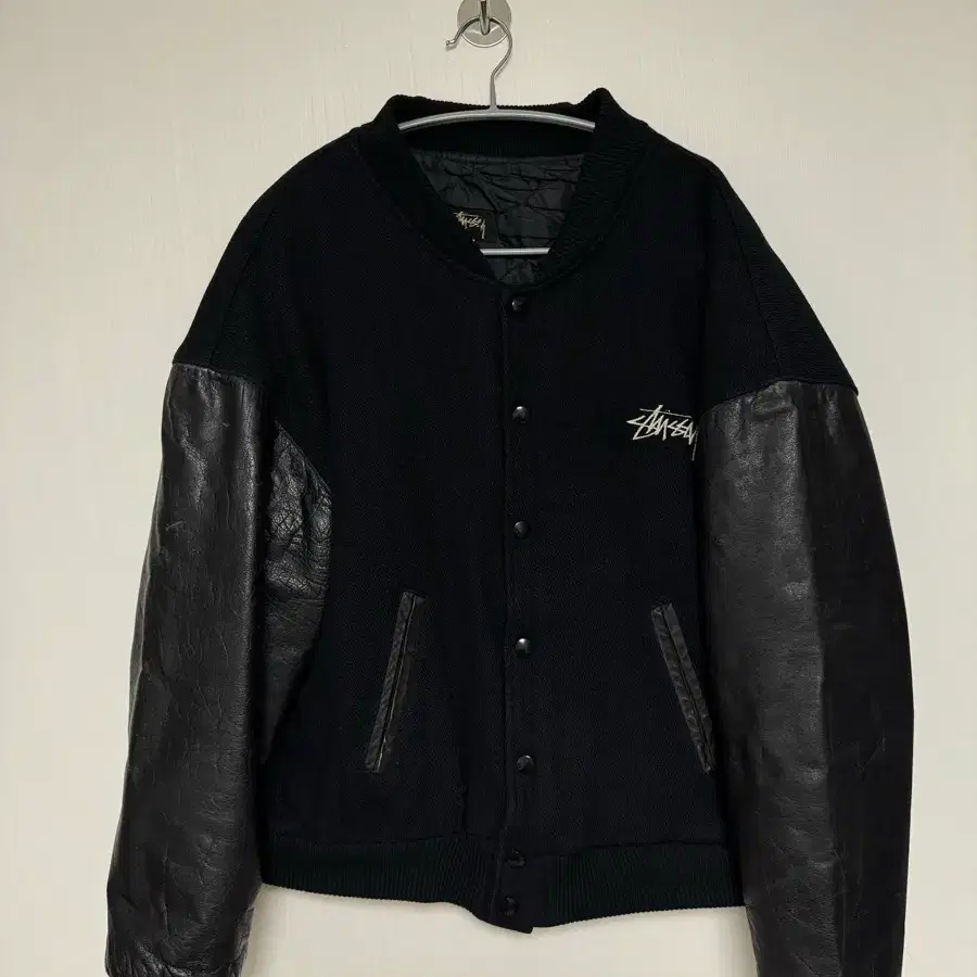 Stussy Sports Melton Varsity Jacket on Bunjang Global Site.