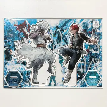 나의 히어로 아카데미아 아크릴 MEGA 피규어 숏 & 다비 원화전