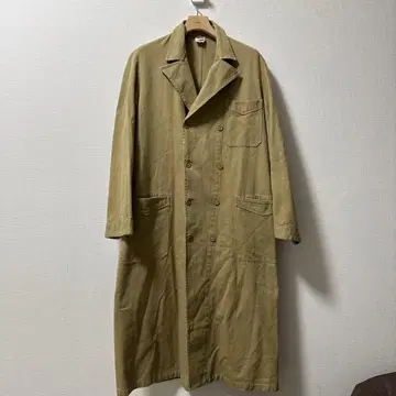 50s 더치 더블 브레스티드 아틀리에 워크 코트