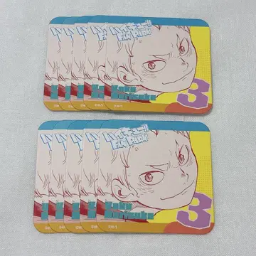 하이큐 팬파크 코스터 야쿠 모리스케