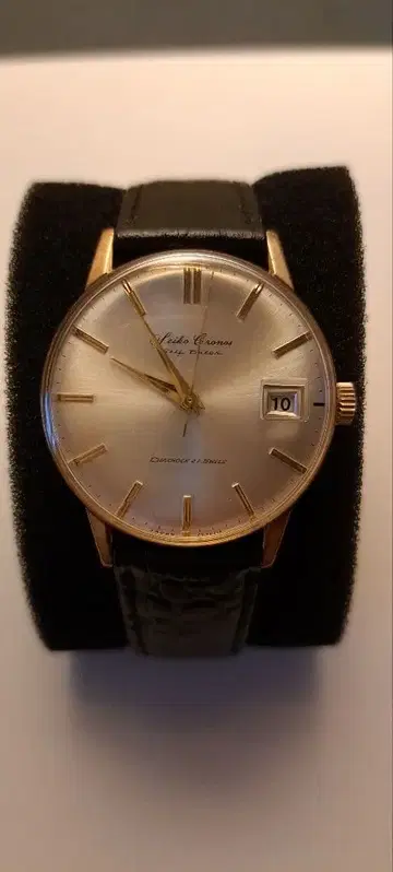 SEIKO cronos self dater 수동 와인딩 빈티지