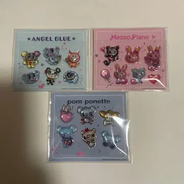 나루미야 캐릭터즈 오리지널 통통 씰 엔젤 블루 메조 피아노