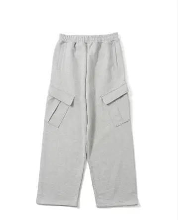 BLESS U 그레이 카고 스웨트 팬츠