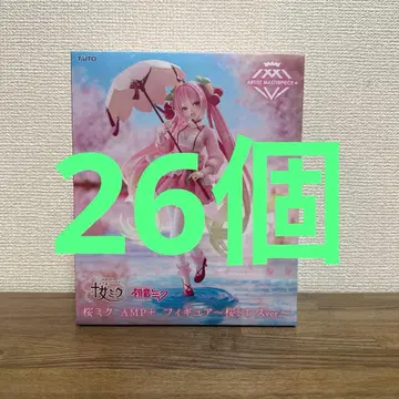 [ 미개봉 ] 벚꽃 미쿠 AMP+ 피규어 벚꽃 드레스ver 묶음 판매