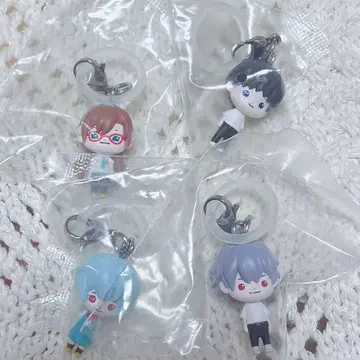 에반게리온 메지루시 액세서리 가챠 세미 컴프 세트