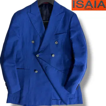 J7129 새상품급 이자이아 SAILOR 홉색 더블 자켓 네이비 48