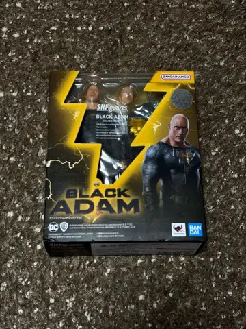 미개봉 새상품 SHFiguarts BLACK ADAM 액션 피규어