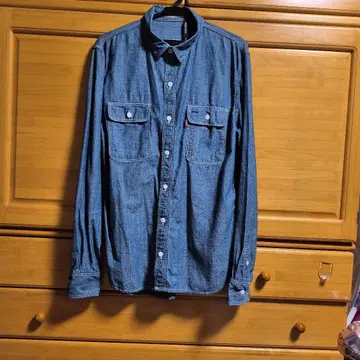 Levi's 데님 긴팔 셔츠
