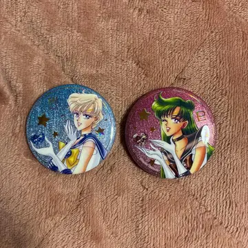 세일러문 로손 오로라 라메 캔뱃지 KISS 우라노스 플루토