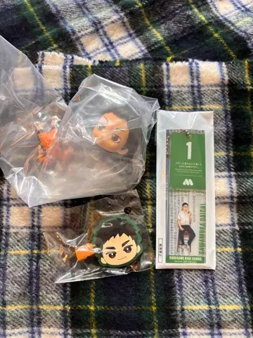 넨도로이드 서프라이즈 하이큐 사와무라 앞머리 클립 피규어