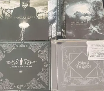 고딕 락 멜로딕 데스둠 Ghost Brigade 4장 세트