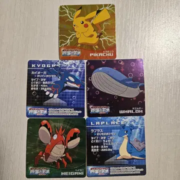 포켓몬 레인저와 창해의 왕자 마나피 스바루도 미니 카드 2006 5장