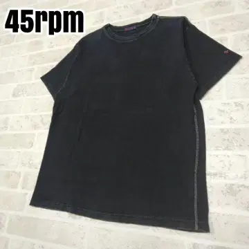 R by 45rpm 인디고T셔츠 사이즈4