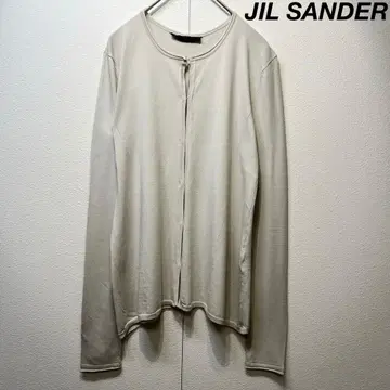 레어 새상품급 JIL SANDER 변형 A라인 디자인 니트 가디건