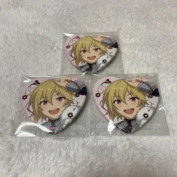 앙스타 스타포니 하트형 캔뱃지 니토 나즈나 (3개)