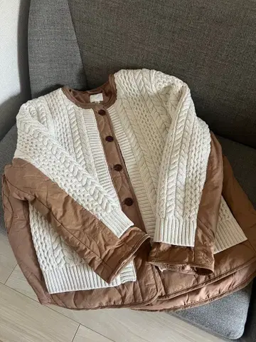 H&M 케이블 니트 긴팔 상의 쿠로야나기 테츠코 님 구매 상품