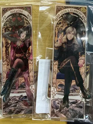 바이오하자드 30주년 아크릴 스탠드 컬렉션 레온 에이다 2세트