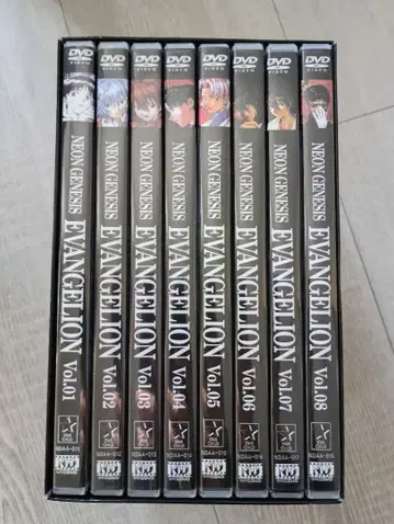 해외판 신세기 에반게리온 DVD 박스 전 8권 세트