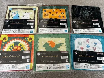 몬스터 헌터 와일즈 제일복권 F상 컨트롤러 & 마우스 클리너 전 6종