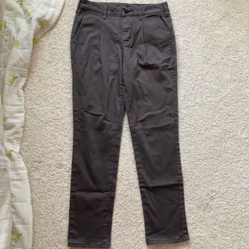 SOMETHING 브라운 캐주얼 팬츠