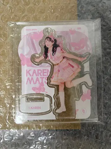 FRUITS ZIPPER 마츠모토 카렌 아크릴 스탠드 버터플라이 의상