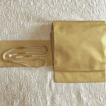 나고야 오비와 허리띠 세트 순수 실크