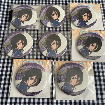 BLEACH 캔뱃지 번우산 후목 루키아