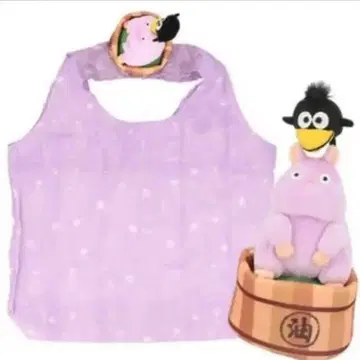 센과 치히로의 행방불명 어깨 위 에코백 꼬마 쥐와 새