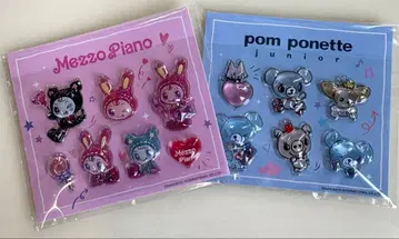 Mezzo Piano 나루미야 캐릭터즈 오리지널 통통 스티커 메조피아노