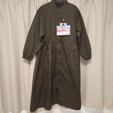 새상품 워크맨 그린 고발수 쉘 원피스 코트 아웃도어 캠핑 L