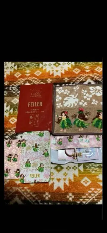 페이러 마나마나 타월 손수건 잡지 부록