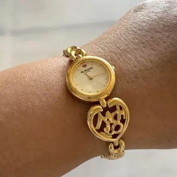 미치코 런던 골드 손목시계