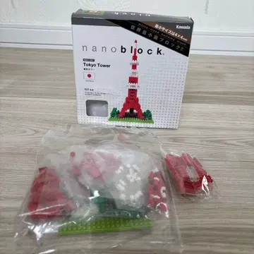 [미사용품] nanoblock 나노블록 * 도쿄 타워