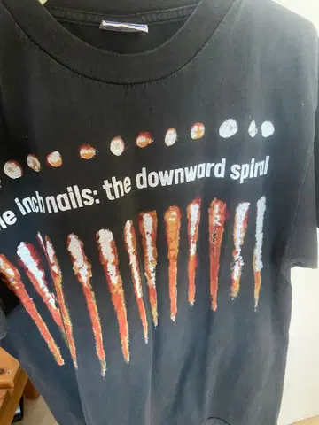 Nine Inch Nails T셔츠 The Downward Spiral