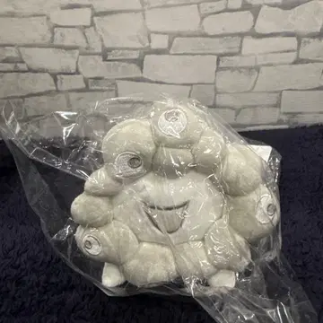 EXPO2025 화이트 미야쿠미야쿠 기어가기 봉제 인형 S 사이즈