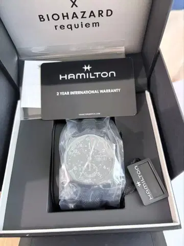 HAMILTON BIOHAZARD Requiem 손목시계