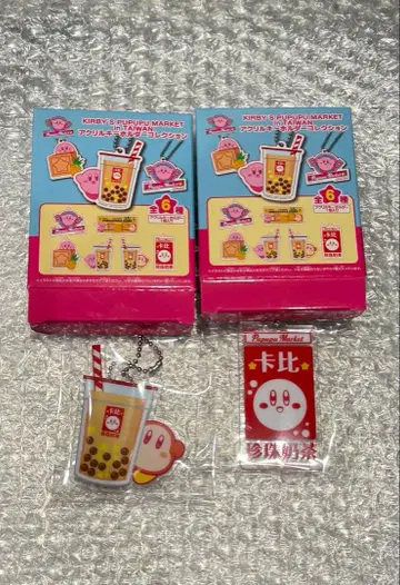 별의 커비 대만 한정판 아크릴 키링 컬렉션 와돌디 2종 세트