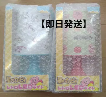 [ 당일 발송 ] 별의 커비 레트로 LED 라이트 2종 세트