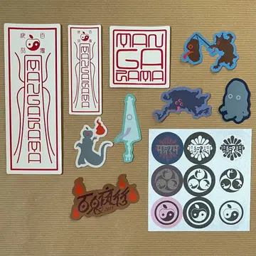 시이나 링고와 그 녀석들이 가는 백귀야행 2015 스티커 씰 츠키모노