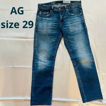 AG THE MATCHBOX II 슬림 스트레이트 데님 29 일본제