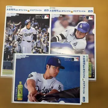 오타니 쇼헤이 선수 x 오이오차 오리지널 클리어 파일 (화이트)