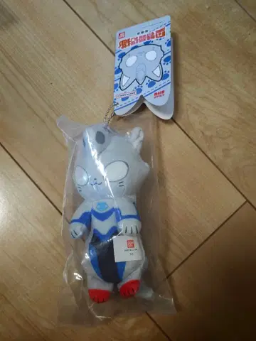 반다이 울트라맨 제트 고양이 고양이형 봉제 인형 중국 한정판
