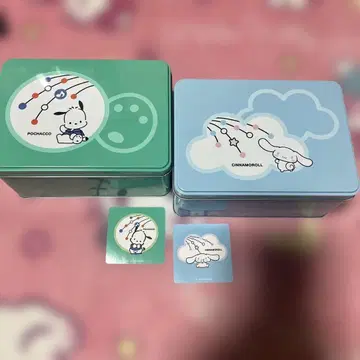 모치키치 산리오 캔 시나모롤 포차코 2캔 세트