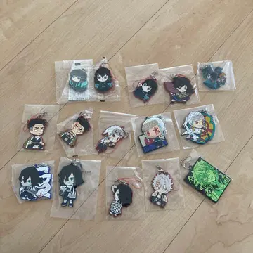 귀멸의 칼날 러버 마스코트 묶음 판매 기둥