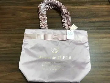 [택 포함 새상품] MAISON de FLEUR 핸드백 프릴 핸들