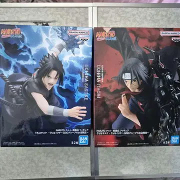 NARUTO GiGO 한정판 나루토 우치하 사스케 우치하 이타치 피규어