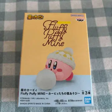 Fluffy Puffy Mine 커비 피규어